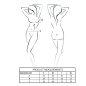 PASSION - ANUVERA REGGISENO + PERIZOMA BIANCO L/XL