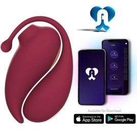 ADRIEN LASTIC - INSPIRATION ONDES STIMULANTES CLITORIS + ŒUF VIBRANT ROUGE - APPLICATION GRATUITE