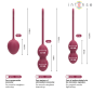 INTENSE - CHARLI KEGEL BALL KIT BURGUND INTENSE - CHARLI KEGEL BALL KIT BURGUND