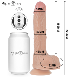 MR INTENSE - BALDWIN REALISTISCHER PENIS MIT FERNBEDIENUNG 22 CM -O- 4 CM