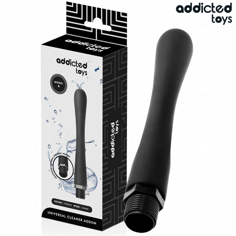 ADDICTED TOYS - ANAL CLEANER WITH UNIVERSAL ADAPTER MODEL 4 ADDICTED TOYS - ANAL CLEANER WITH UNIVERSAL ADAPTER MODEL 4