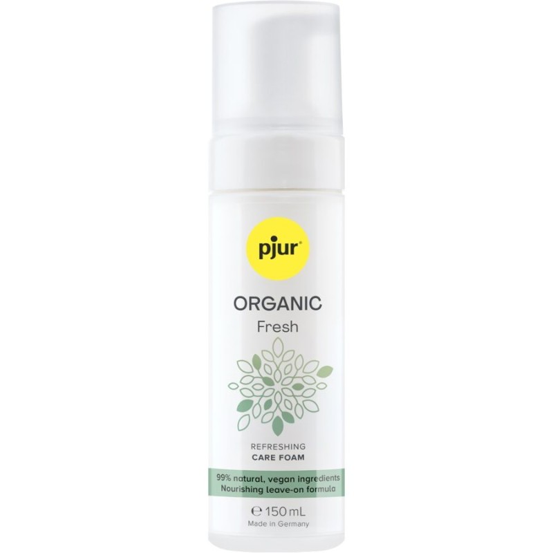 PJUR - MOUSSE RAFRAÎCHISSANTE BIOLOGIQUE VEGAN SANS RINÇAGE 150 ML PJUR - MOUSSE RAFRAÎCHISSANTE BIOLOGIQUE VEGAN SANS RINÇAGE 150 ML