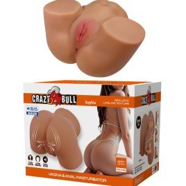 CRAZY BULL - GERIANN VIBRATEUR ET SUÇON FÉMININ RÉALISTE AVEC SON 5,5 KG
