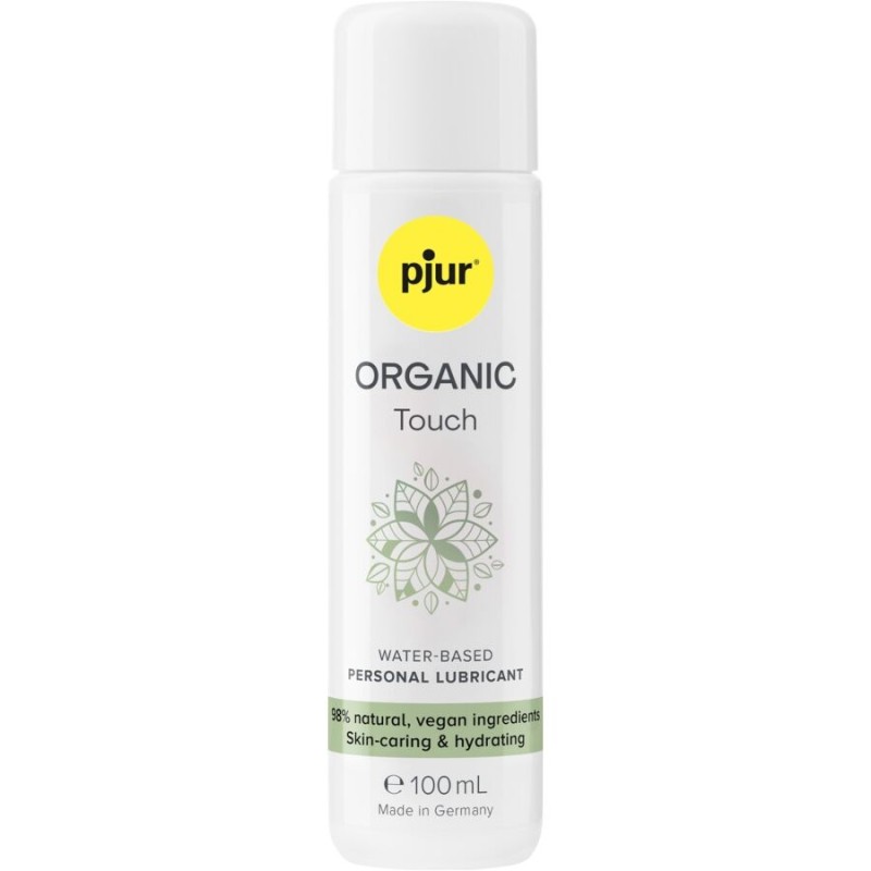 PJUR - ORGANIC TOUCH LUBRIFICANTE VEGANO IDRATANTE 100 ML PJUR - ORGANIC TOUCH LUBRIFICANTE VEGANO IDRATANTE 100 ML