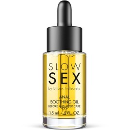 BIJOUX INDISCRETS - HUILE ANALE APAISANTE POUR SEXE LENT 15 ML