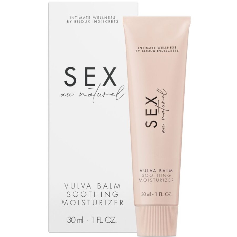 BIJOUX INDISCRETS - SEX AU NATUREL BALSAMO VULVA IDRATANTE LENITIVO 30 ML BIJOUX INDISCRETS - SEX AU NATUREL BALSAMO VULVA IDRATANTE LENITIVO 30 ML
