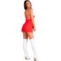 LIVCO CORSETTI FASHION - SANTAS CANDY LC 90722 CHEMISE DE NOËL + STRING L/XL