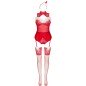 LIVCO CORSETTI FASHION - LIMPID SNOWFLAKES LC 90604 BODY + BAS + BANDEAU DE NOËL L/XL LIVCO CORSETTI FASHION - LIMPID SNOWFLAKES LC 90604 BODY + BAS + BANDEAU DE NOËL L/XL