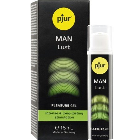 PJUR - MAN LUST PLEASURE GEL INTENSIVE LANGANHALTENDE STIMULATION 15 ML