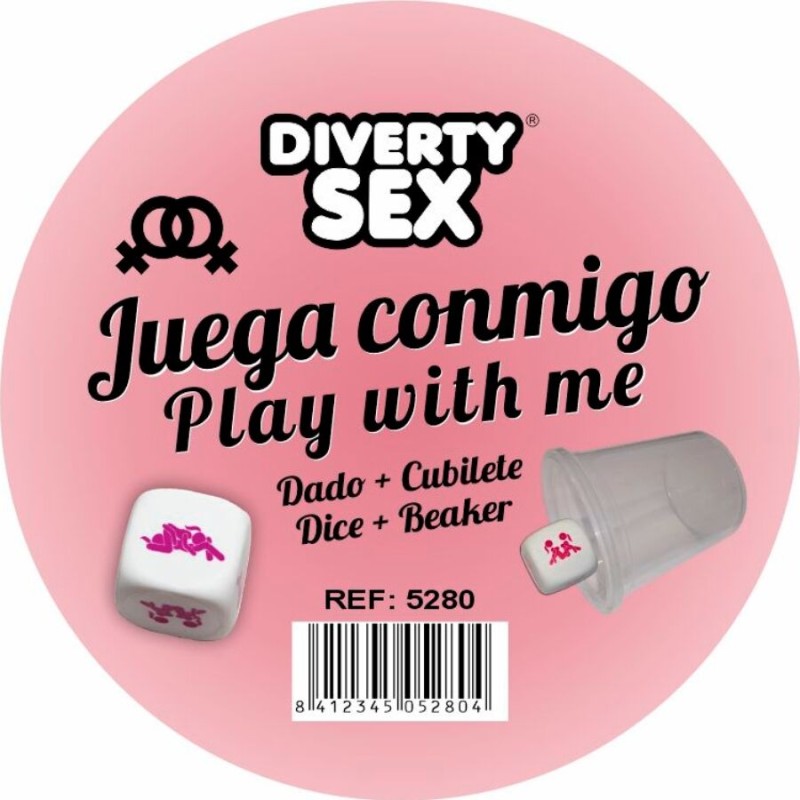 DIABLO PICANTE - WEISSER HARTER WÜRFEL MIT FRAUENPOSITIONEN UND WÜRFEL DIABLO PICANTE - WEISSER HARTER WÜRFEL MIT FRAUENPOSITIONEN UND WÜRFEL