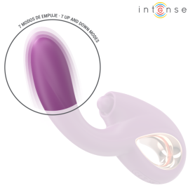 INTENSE - LALI VIBRATORE MULTIFUNZIONE PUNTO G TAPPING  THRUST  VIBRATION VIOLA