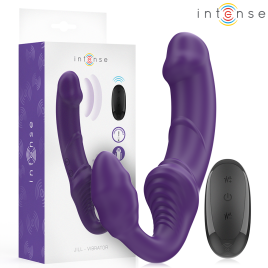 INTENSE - JILL DOPPELVIBRATOR 20 CM LILA FERNBEDIENUNG