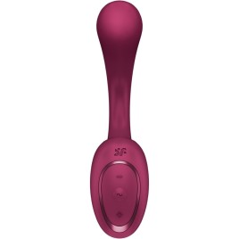 SATISFYER - G PER DEA 2 VIBRATORE CONIGLIO BOTTIGLIA BORDEAUX