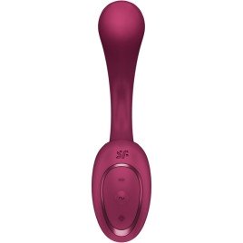 SATISFYER - G FOR GODDESS 2 BOUTEILLE VIBRATEUR LAPIN BORDEAUX