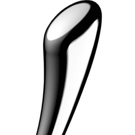 SATISFYER - DILDO A DOPPIA ESTREMITÀ IN ACCIAIO INOX COSMIC CREST 1