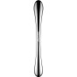 SATISFYER - DILDO A DOPPIA ESTREMITÀ IN ACCIAIO INOX COSMIC CREST 1