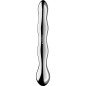 SATISFYER - COSMIC CREST 2 GODEMICHET DOUBLE EN ACIER INOXYDABLE SATISFYER - COSMIC CREST 2 GODEMICHET DOUBLE EN ACIER INOXYDABLE