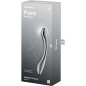 SATISFYER - PURE GRAVITY 1 GODEMICHET DOUBLE EXTRÉMITÉ EN ACIER INOXYDABLE SATISFYER - PURE GRAVITY 1 GODEMICHET DOUBLE EXTRÉMITÉ EN ACIER INOXYDABLE