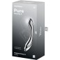 SATISFYER - PURE GRAVITY 2 GODEMICHET DOUBLE EXTRÉMITÉ EN ACIER INOXYDABLE
