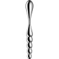SATISFYER - STAR FORCE 1 STAINLESS STEEL DOUBLE-ENDED DILDO