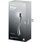 SATISFYER - STAR FORCE 2 GODEMICHET DOUBLE EN ACIER INOXYDABLE