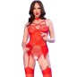 CHILIROSE - CR 4879 BODY SANS ENTREJAMBE ROUGE XL